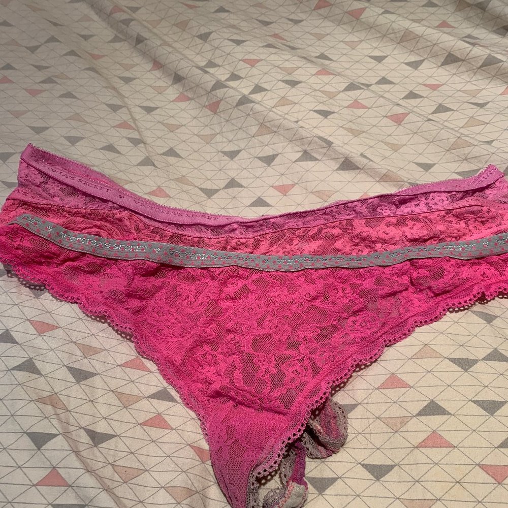 *WORN* Victorias secret panties